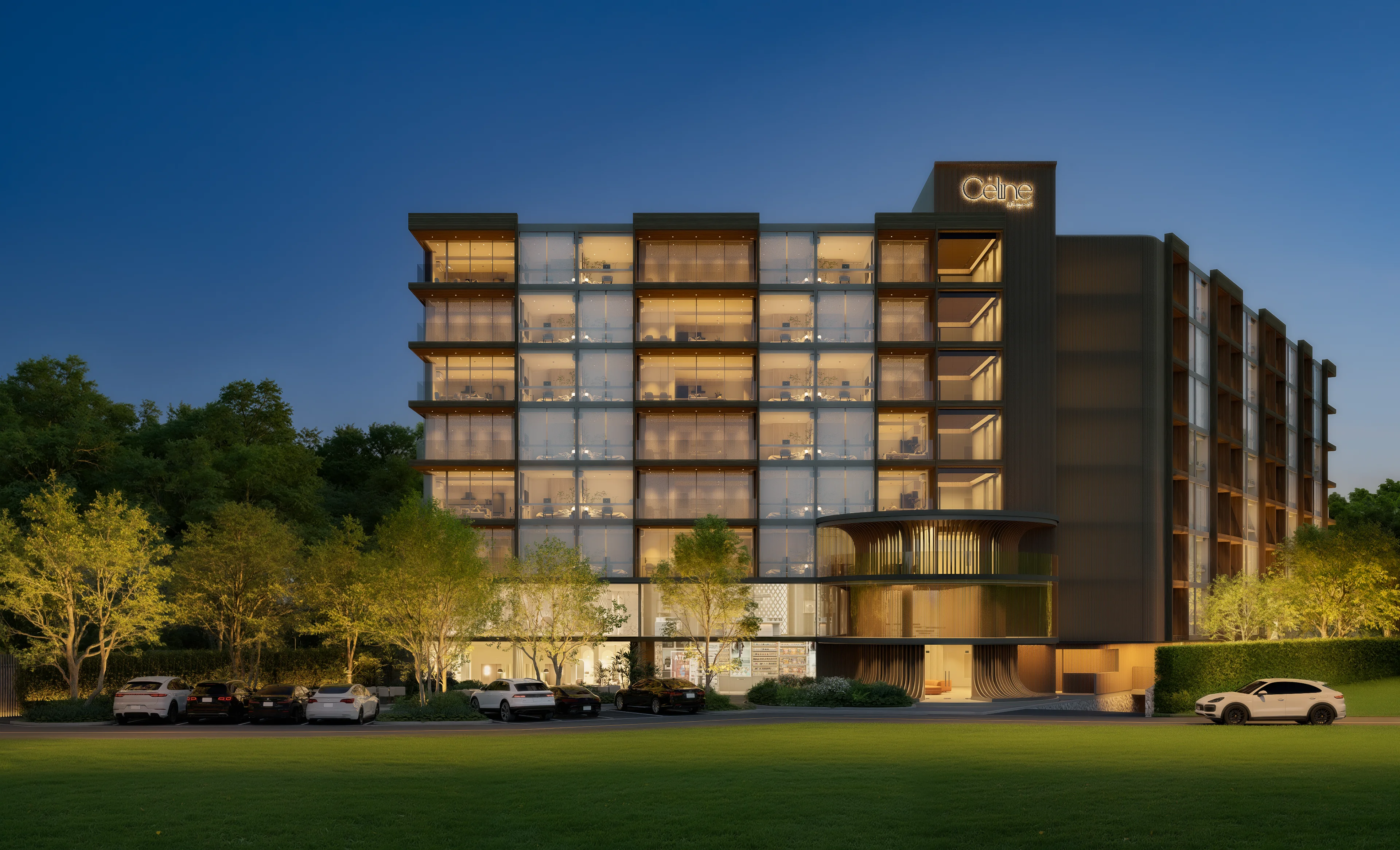 Celine Wongamat building exterior